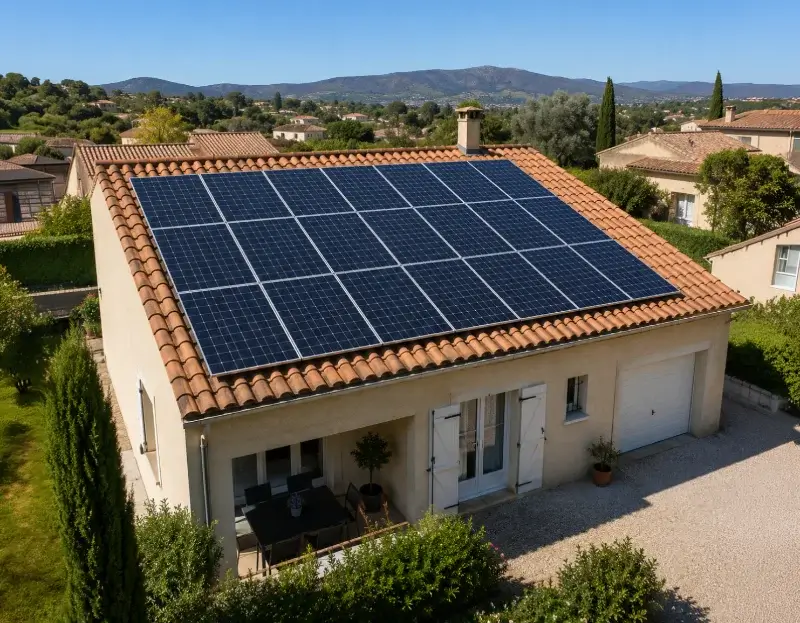 Prime à l'autoconsommation panneaux solaires Garrigues — aide financière de l'État